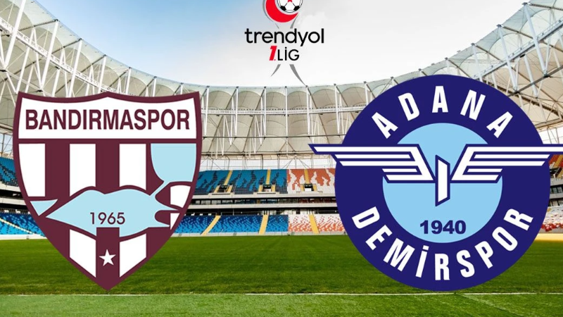 Bandırmaspor - Adana Demirspor maçı saat kaçta, hangi kanalda?