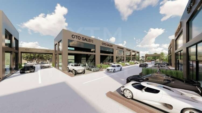 Bursa'nın o ilçesine modern oto galeri sitesi