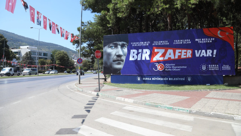 Bursa’da 30 Ağustos coşkusu