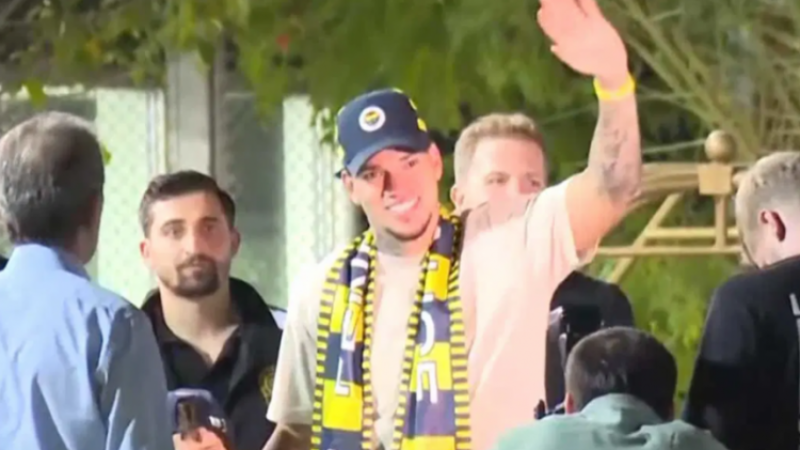 Ederson Fenerbahçe için İstanbul'da