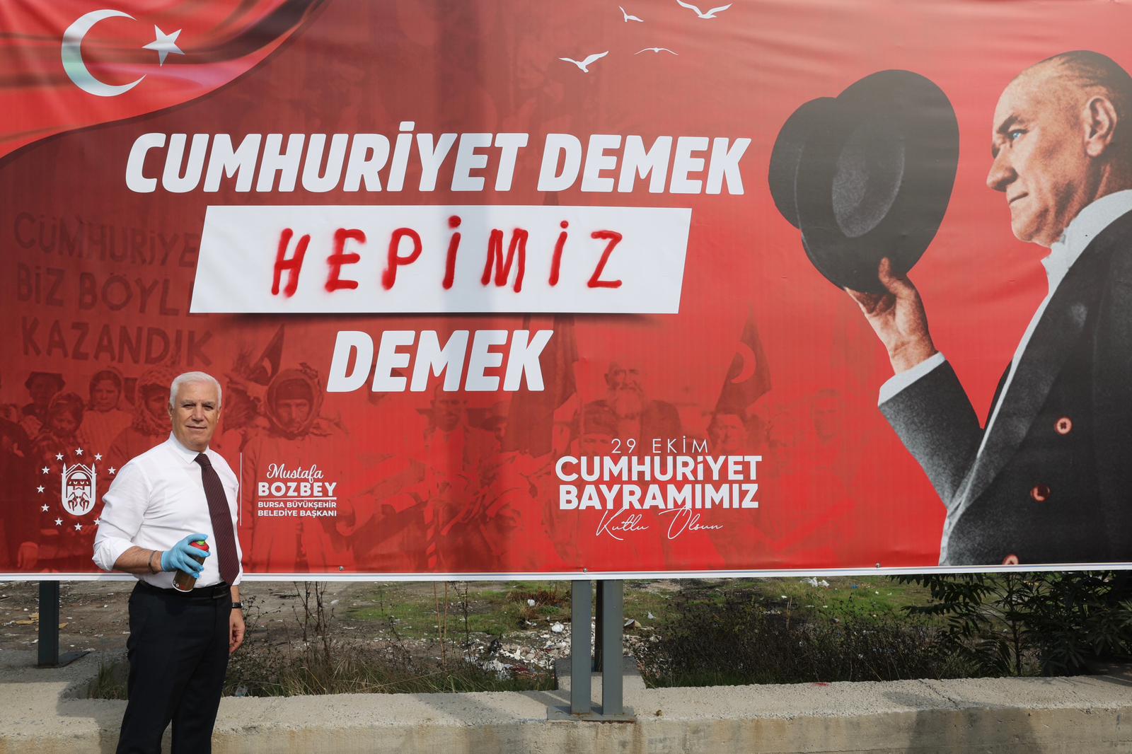 “Cumhuriyet demek, hepimiz demek”