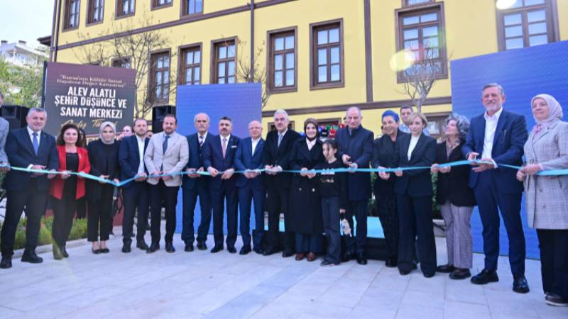 İşte Bursa'nın yeni sanat merkezi!