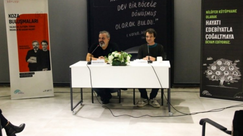 Özgür Mumcu Nilüfer'de okurlarıyla buluştu