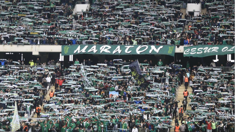 Bursaspor maçı dev ekranda; İşte o nokta...