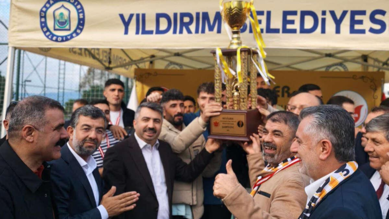 Muş İLDER 13. Futbol Turnuvası Bursa'da coşkuyla sona erdi