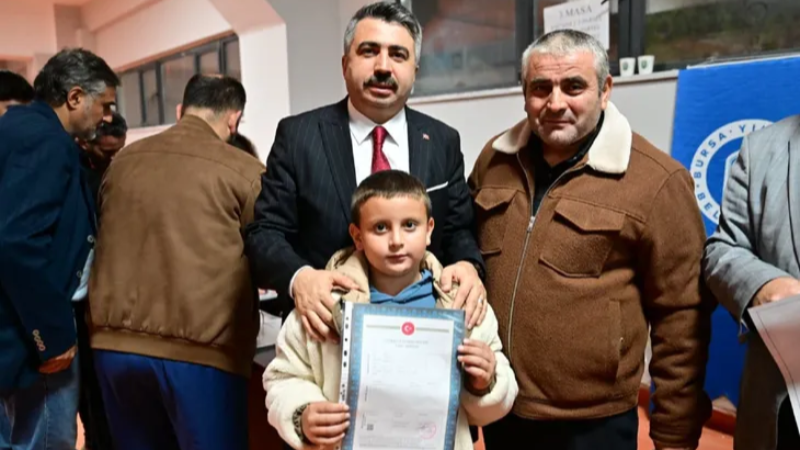 Yıldırım'ın geleceği için büyük adım;  6 bine yakın kişiye tapu dağıtıldı!