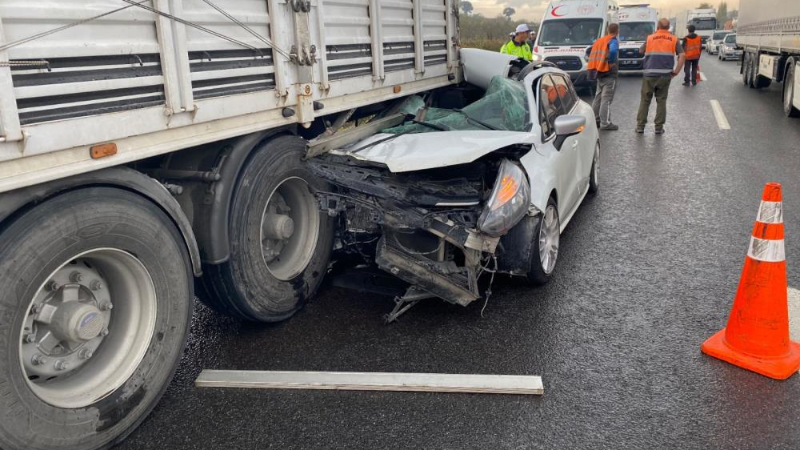 Bursa'da korkutan kaza; Sakin ol anne ölmedik, ölmedik