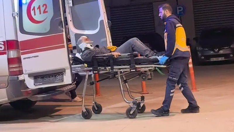 Bursa'da otomobilin çarptığı yaya ağır yaralandı