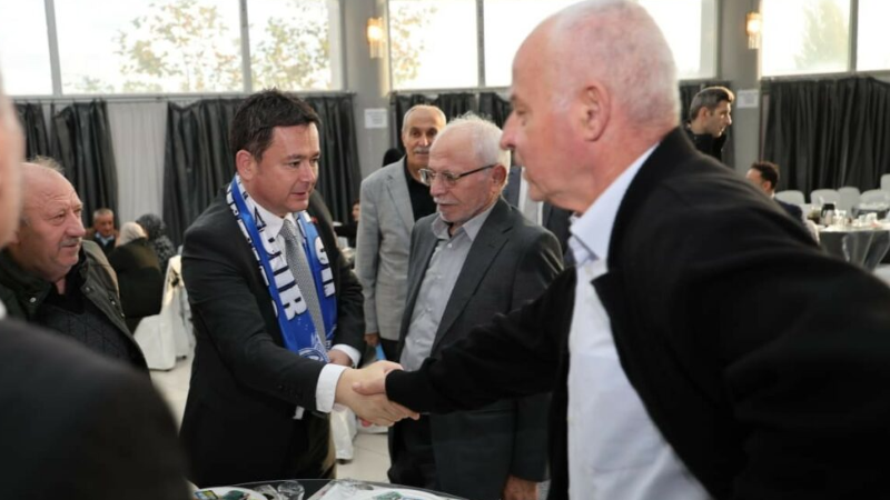 Başkan Aydın, Bursa'da  Ovaakça sakinleriyle buluştu