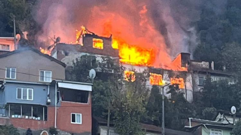 Bursa'da Uludağ eteklerinde büyük panik!