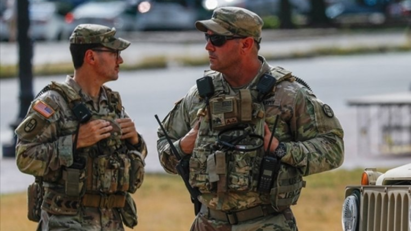 ABD'de alarm; Beyaz Saray yakınlarında 2 Ulusal Muhafız personeli vuruldu...