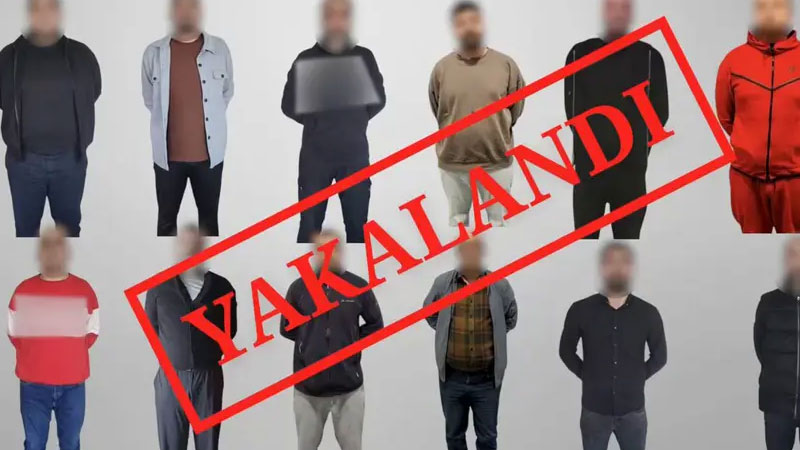 Kırmızı bültenle aranan 12 suçlu Türkiye’ye getirildi