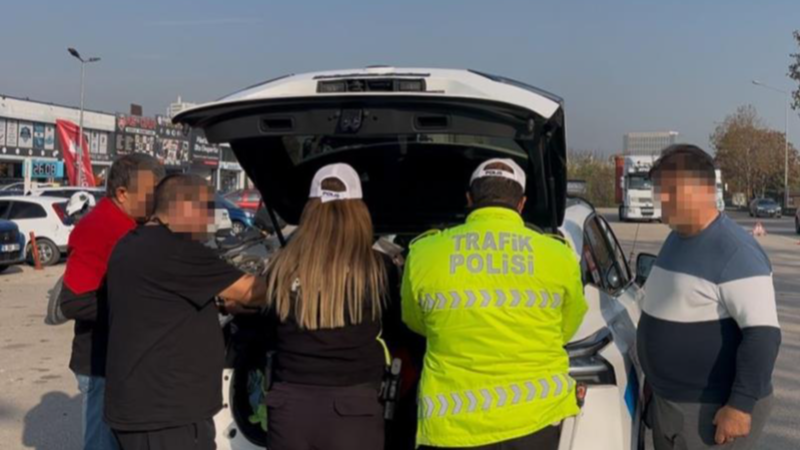 Bursa'da her 3 araçtan 2’si cezadan kaçamadı!