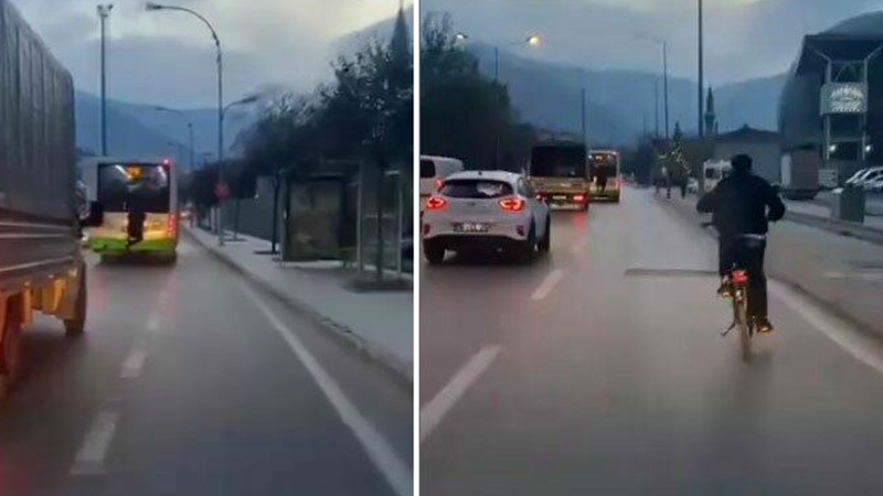 Akıl alır gibi değil; Bu görüntü Bursa'dan