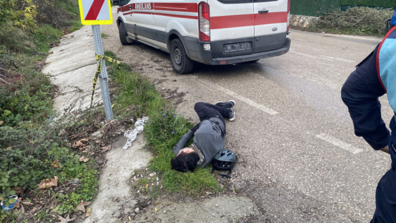 Bursa'da yürekleri yakan görüntü!