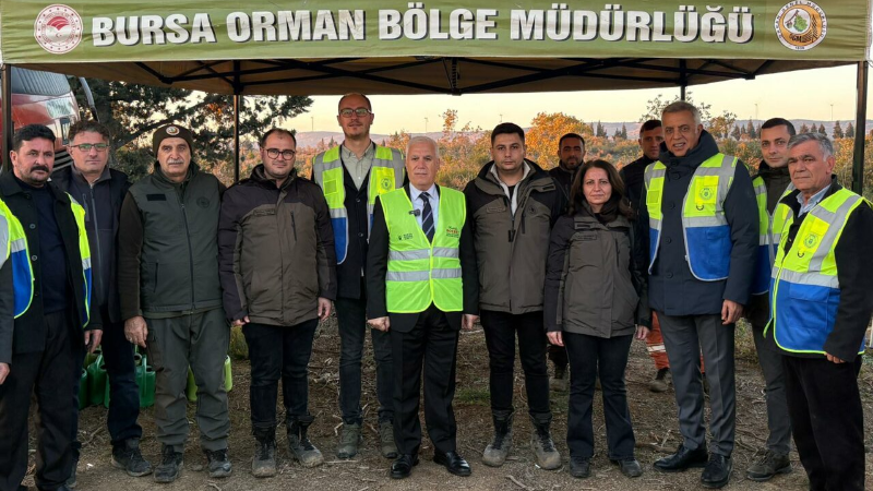 Binlerce fidan toprakla buluştu!