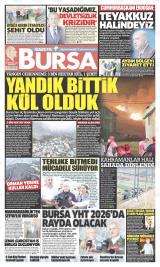 GAZETE BURSA Gazetesi - Haberin Doğrusu